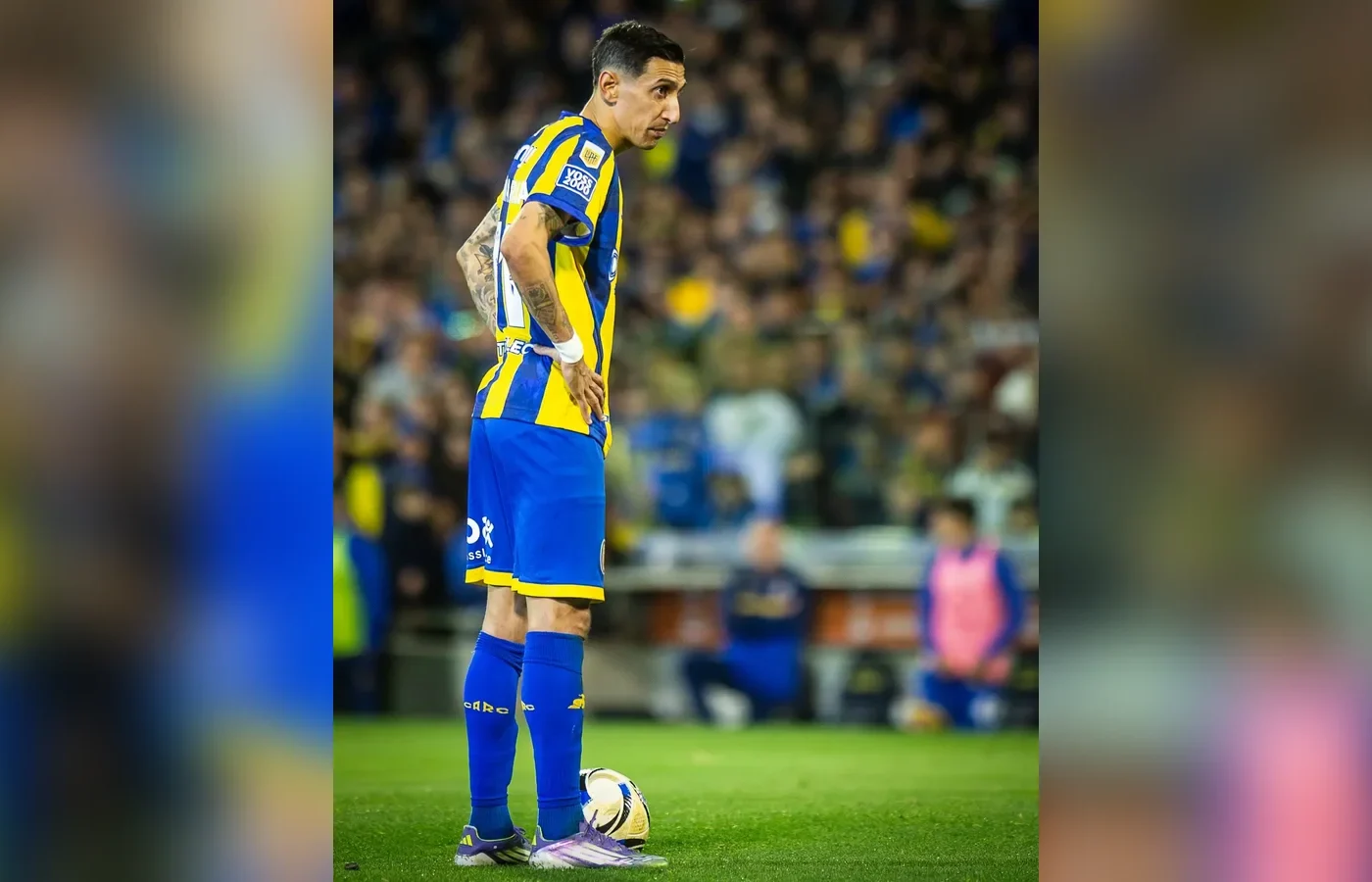 Corinthians encara Di María e jovens do Rosario Central