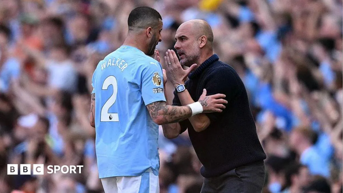 Documentário da Amazon Prime revela ruptura entre Guardiola e Kyle Walker