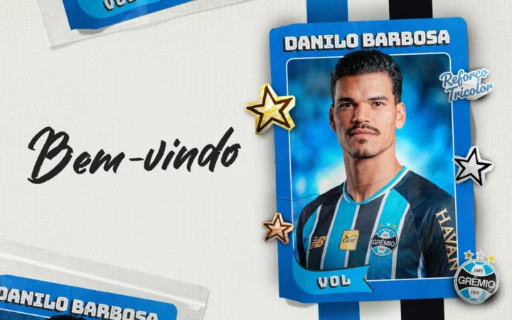 Grêmio contrata volante bicampeão da Libertadores, Danilo Barbosa