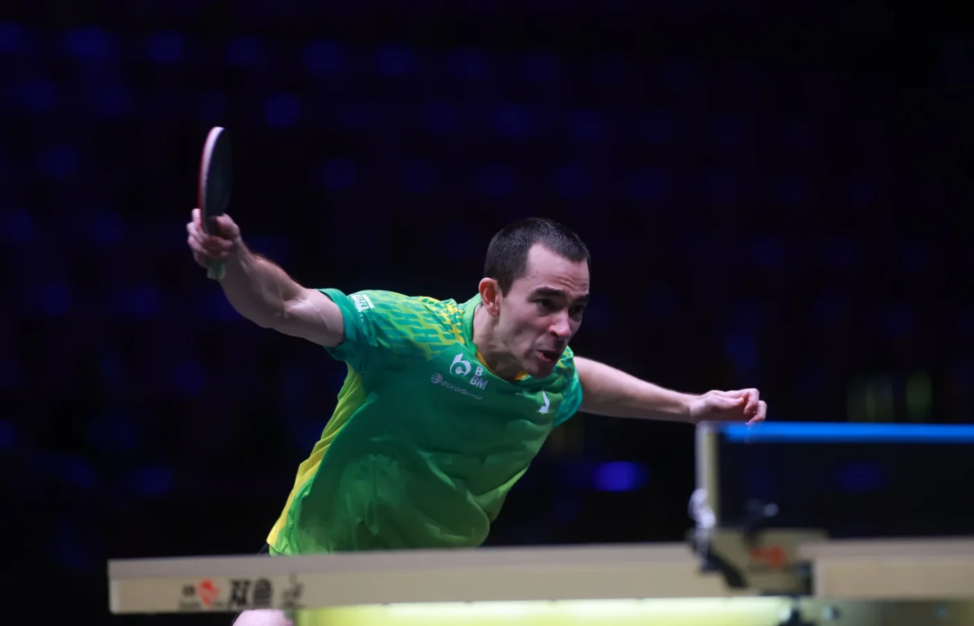 Hugo Calderano avança no Smash da Europa
