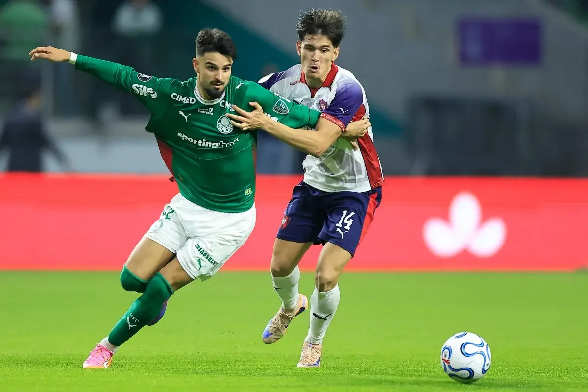 Palmeiras empata 1 a 1 com Cerro Porteño na ida