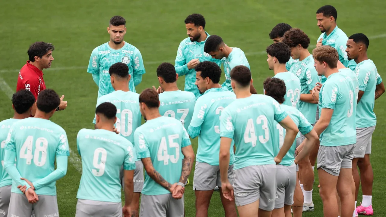 Palmeiras encerra treinos e tem reforço de Bruno Fuchs contra o Fluminense