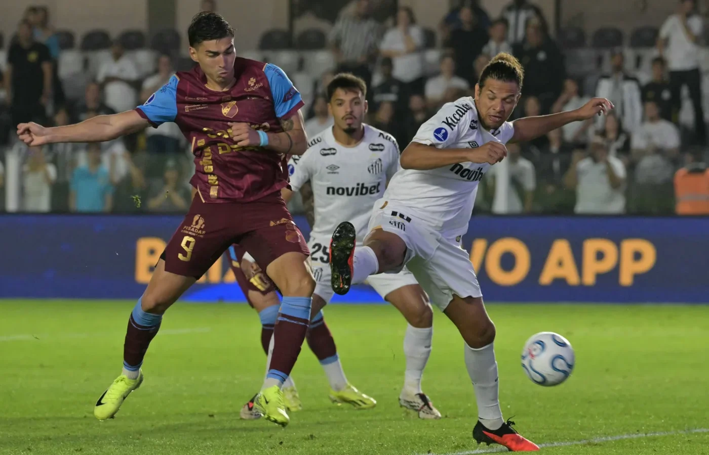 Santos x Macará: Fotos da Copa Sul-Americana
